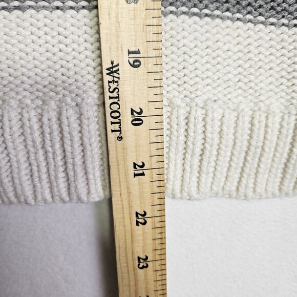 Lou & Grey Anthropologie Sweater Cashmere Wool Chunky Knit Balloon Sleeve XS - Picture 14 of 16